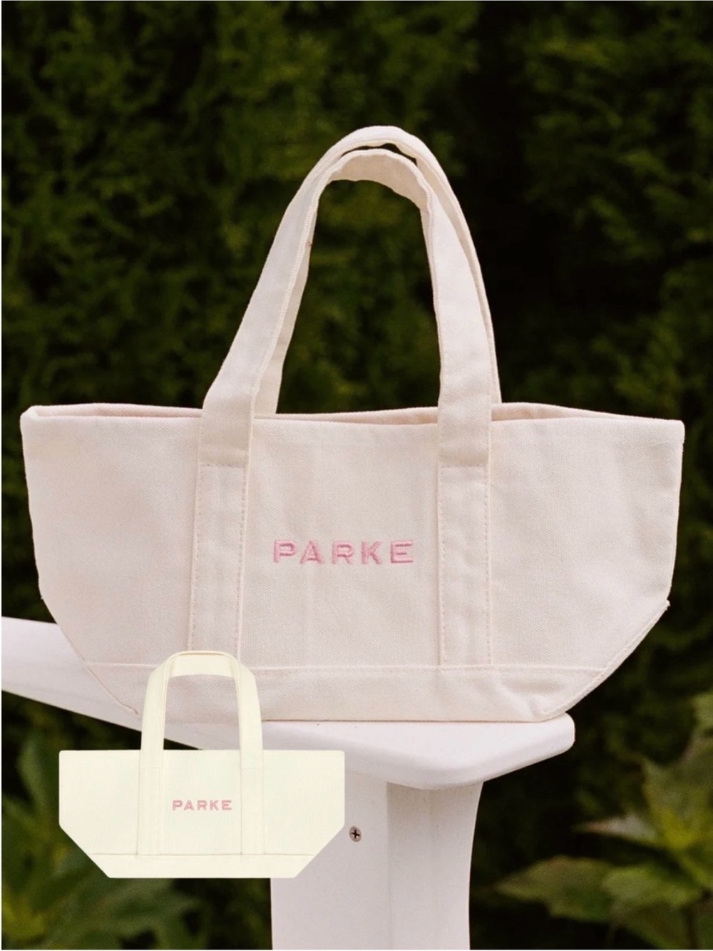 parke sunset floral mini tote maggie and emma